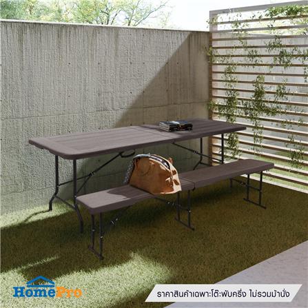 โต๊ะพับครึ่งลายไม้ SPRING HDPE 180 ซม._11