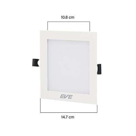 ดาวน์ไลท์ LED EVE 595958 5.8 นิ้ว 9 วัตต์ DAYLIGHT/COOL WHITE/WARM WHITE สีขาว_5