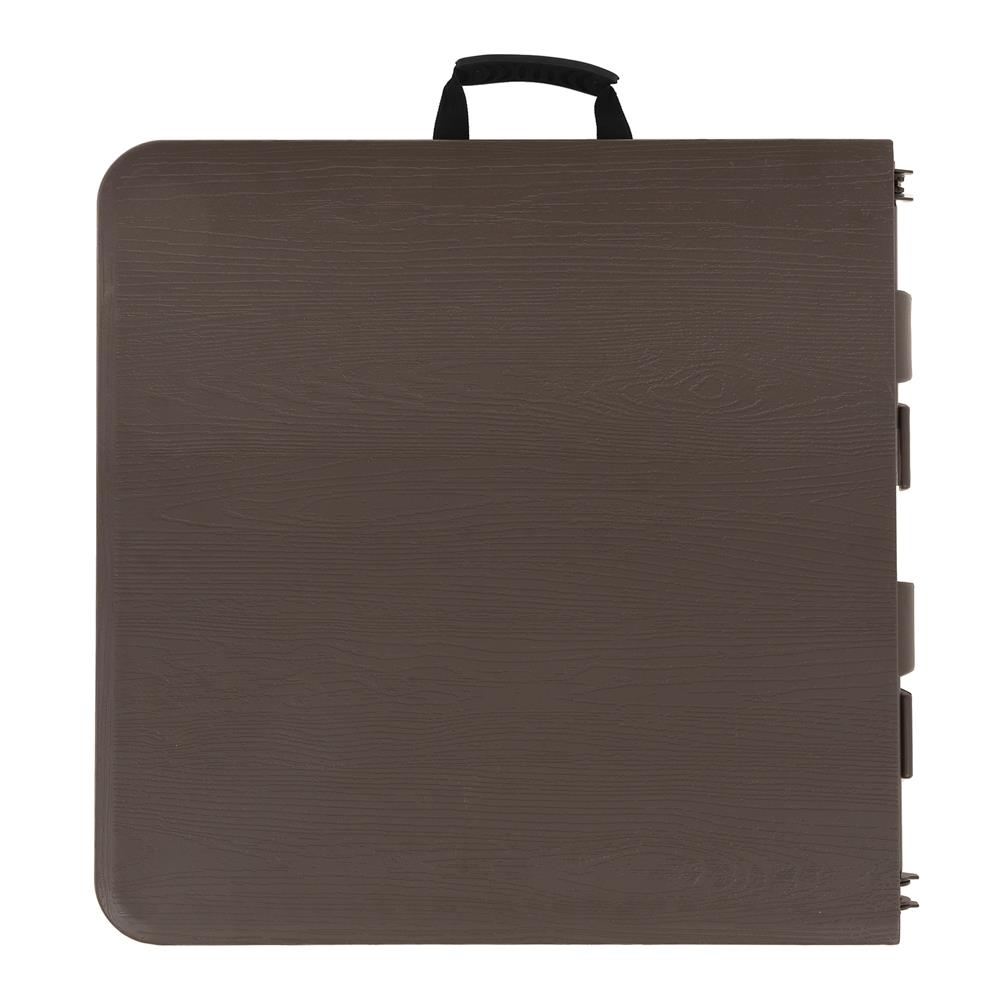 โต๊ะพับครึ่งลายไม้ HDPE 3 ระดับ SPRING 118 ซม.