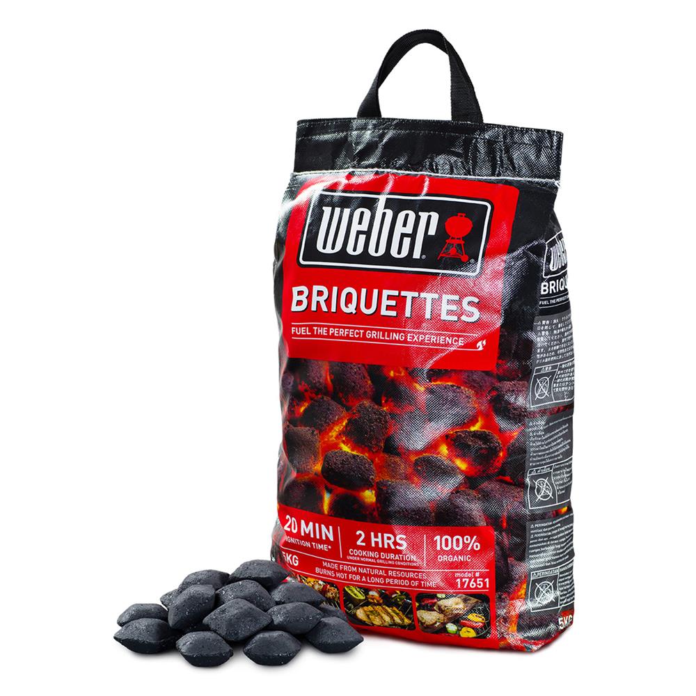 ถ่านไม้ WEBER อัดก้อนออร์แกนิก