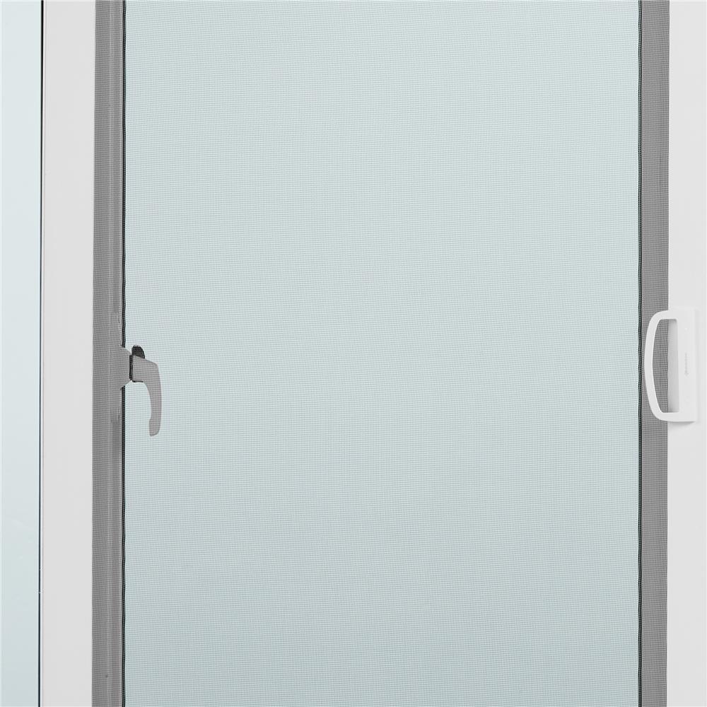 หน้าต่างบานเลื่อน ไวนิล F-S-S-F มุ้ง WINDSOR 240X110 ซม. สีขาว