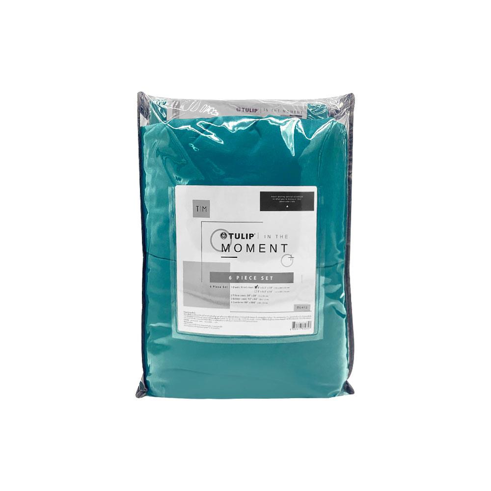 ชุดผ้าปูที่นอน 6 ฟุต 6 ชิ้น TULIP IN THE MOMENT 60235-DL401