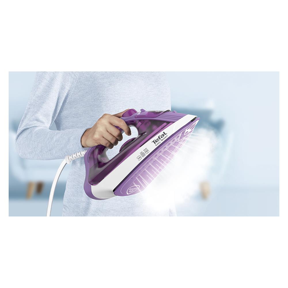 เตารีดไอน้ำ TEFAL FV1953T0 สีม่วง/ขาว 220 มล.