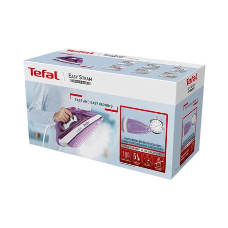เตารีดไอน้ำ TEFAL FV1953T0 สีม่วง/ขาว 220 มล._2