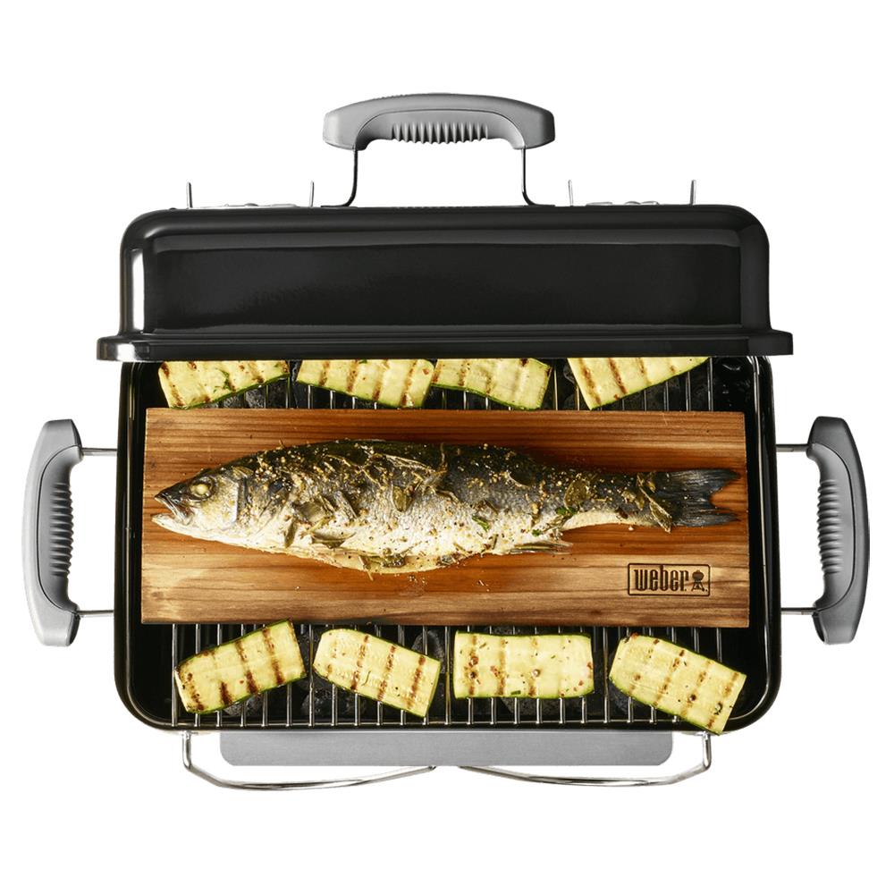 D.I.Y. เตาถ่านบาร์บีคิว WEBER GO ANYWHERE สีดำ