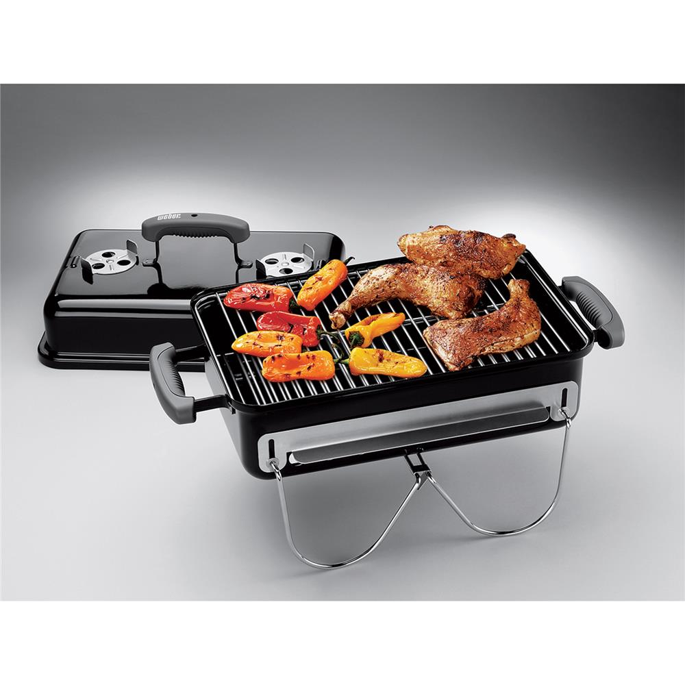 D.I.Y. เตาถ่านบาร์บีคิว WEBER GO ANYWHERE สีดำ
