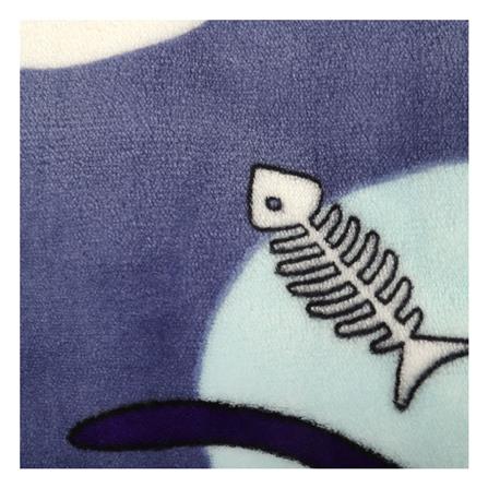 ผ้าห่ม HOME LIVING NEKO 50X60 นิ้ว สีม่วง_4