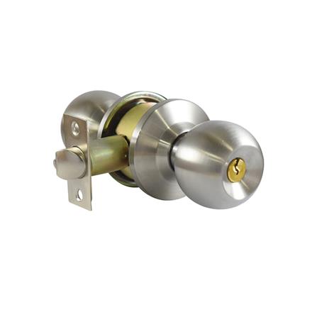 ลูกบิดทั่วไป GATEMAN GM587-7C หัวกลม สีสแตนเลส_0