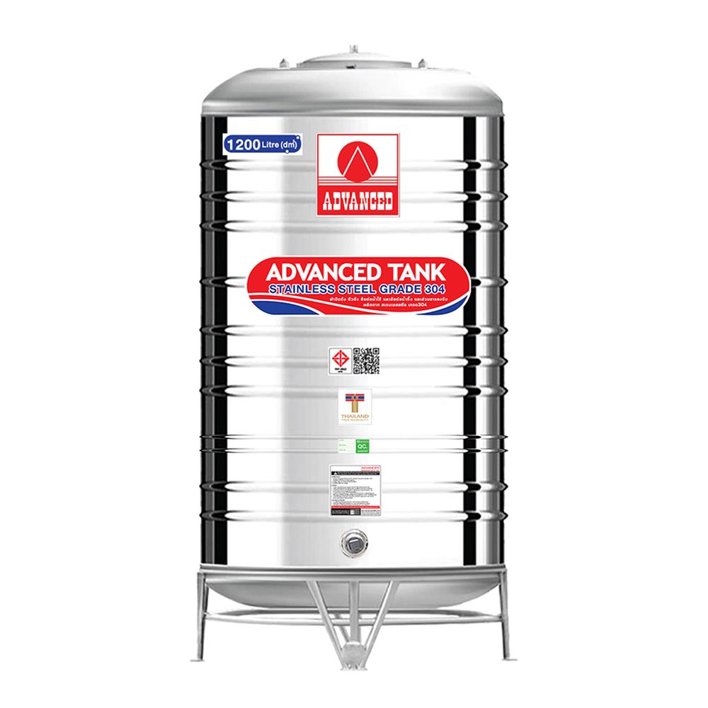 ถังเก็บน้ำสเตนเลส ADVANCED AV1200 สีเงิน 1200 ลิตร