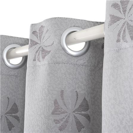 ผ้าม่าน EYELET HOME LIVING STYLE DEBORAH UV 140x160 ซม. สีเทา_2