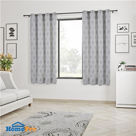 ผ้าม่าน EYELET HOME LIVING STYLE DEBORAH UV 140x160 ซม. สีเทา_6