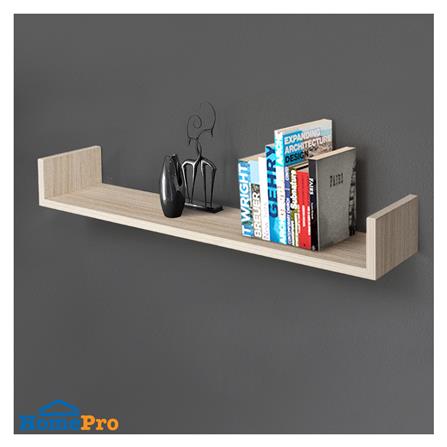 ชั้นติดผนัง U SHAPE STACKO COZI 80x15x10 ซม. สีวอลนัท_2