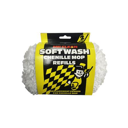 ผ้าถักล้างรถสำรอง (รีฟิล) MR.CLEAN 6 นิ้ว แพ็ก 2 ชิ้น_0