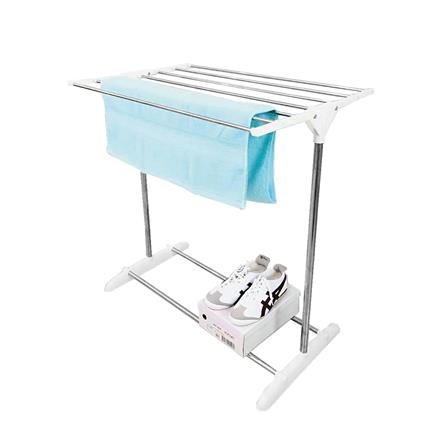 ราวแขวนผ้าแบบกางปีก PLIM 75x51x80ซม. สีขาว_1