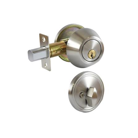 กุญแจลิ้นตาย 1 ด้าน GATEMAN GM101 สีสเตนเลส