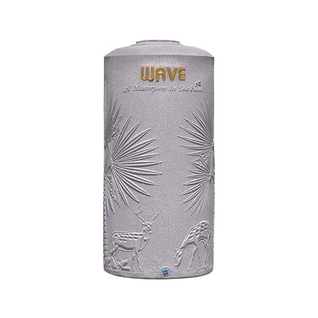 ถังเก็บน้ำ WAVE THE PALM 500 ลิตร สีเทาแดง