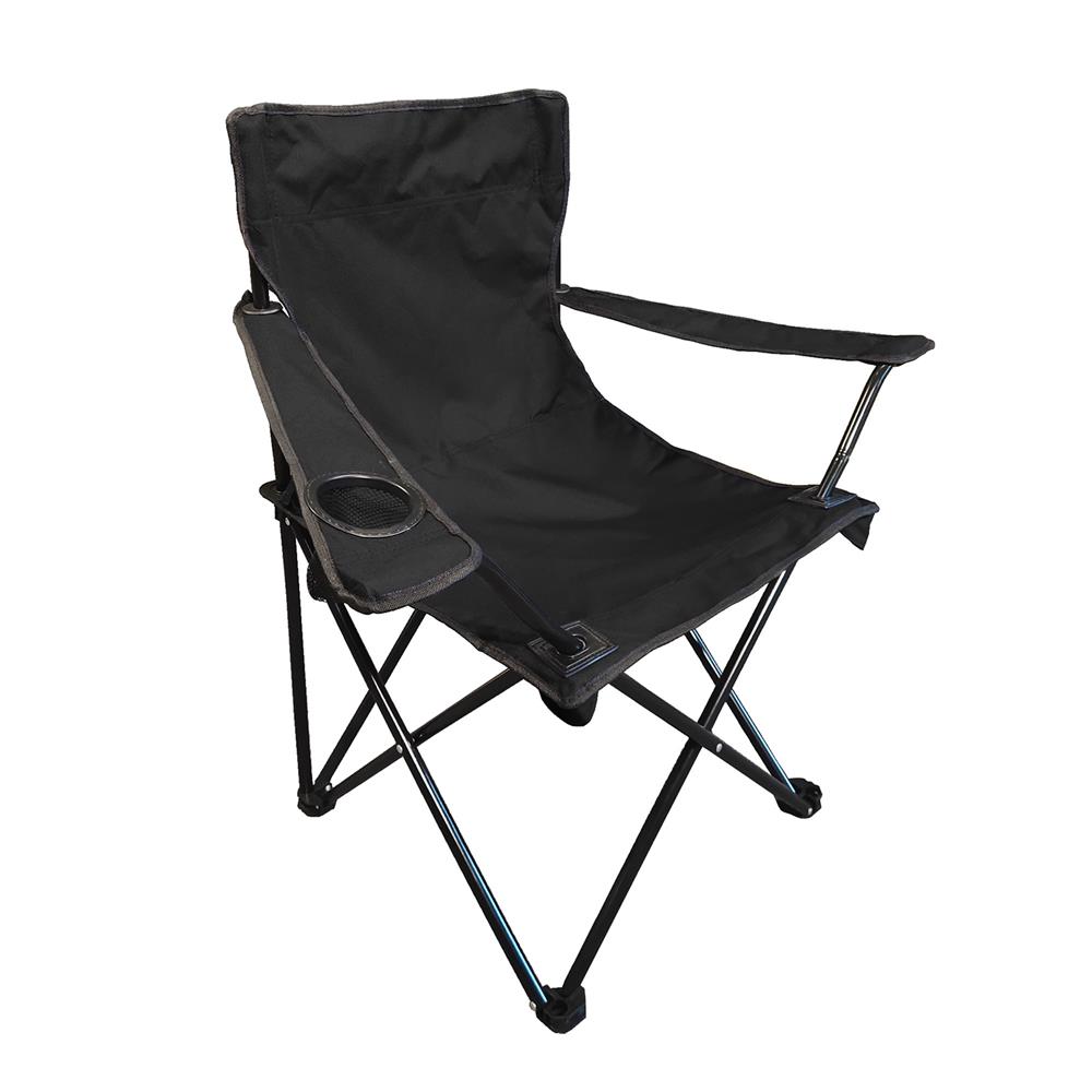 เก้าอี้สนามปิกนิก NL HOME สีดำ