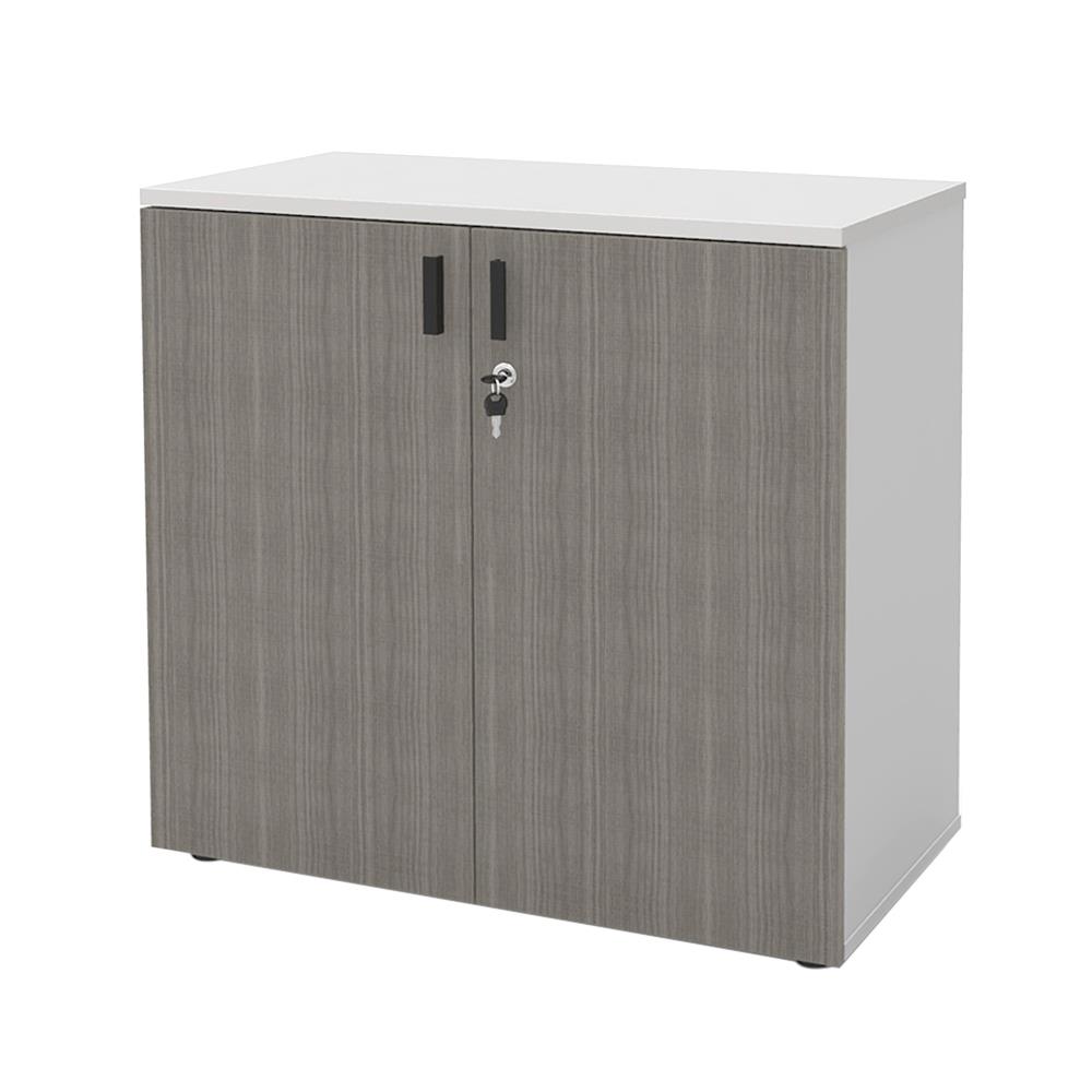 ตู้ 2 บานเปิด ERGOTREND CS75 สี COMBI GREY/ขาว