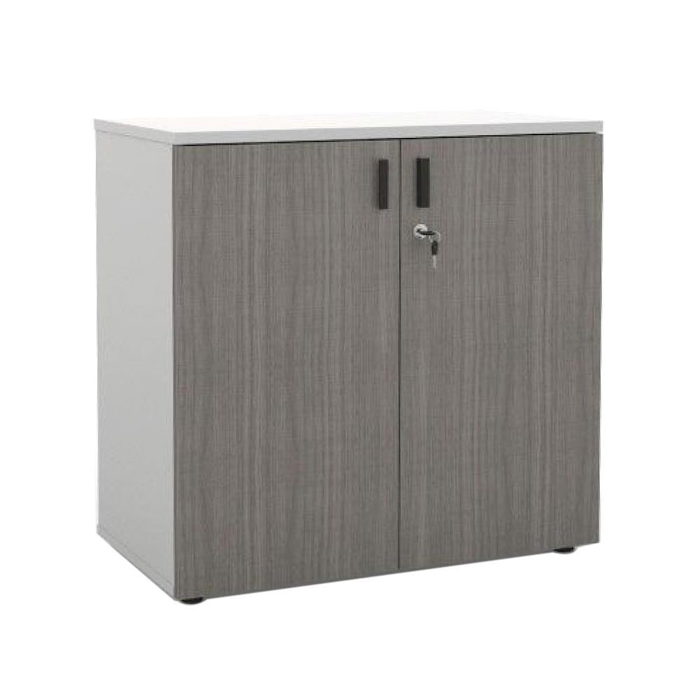 ตู้ 2 บานเปิด ERGOTREND CS75 สี COMBI GREY/ขาว