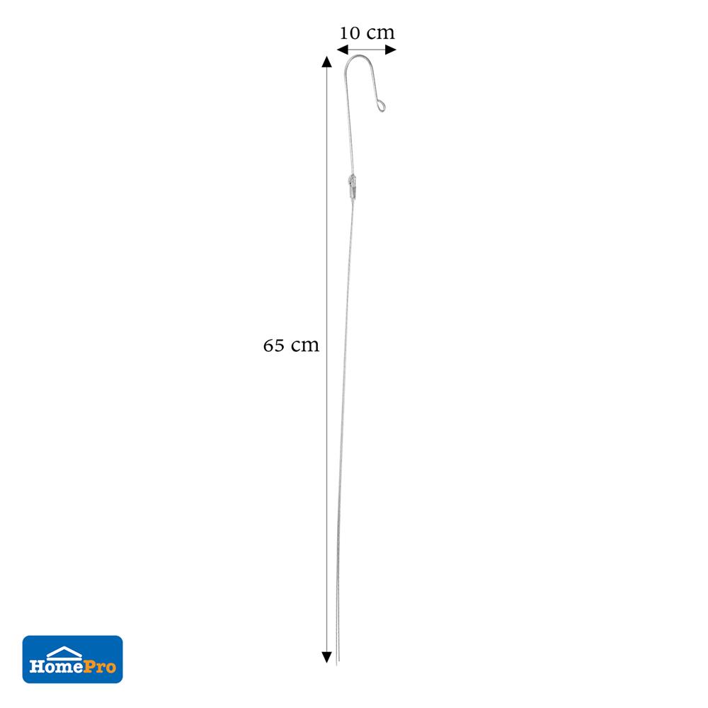 ลวดแขวนกล้วยไม้ SPRING 3 สาย 65 ซม. แพ็ก 6 เส้น