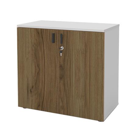 ตู้ 2 บานเปิด ERGOTREND CS75 สี VINTAGE OAK/ขาว_0