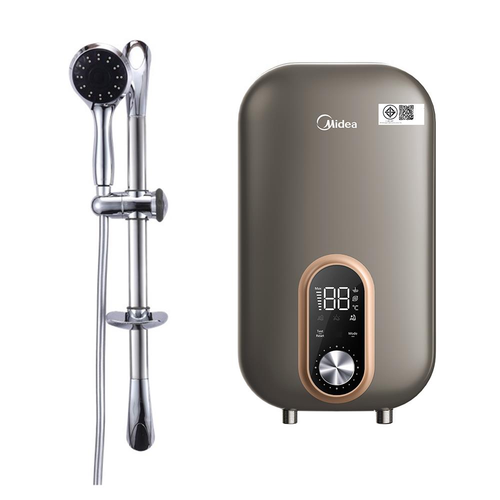 เครื่องทำน้ำอุ่น MIDEA DSK45EU5 สีมอคค่า 4,500 วัตต์