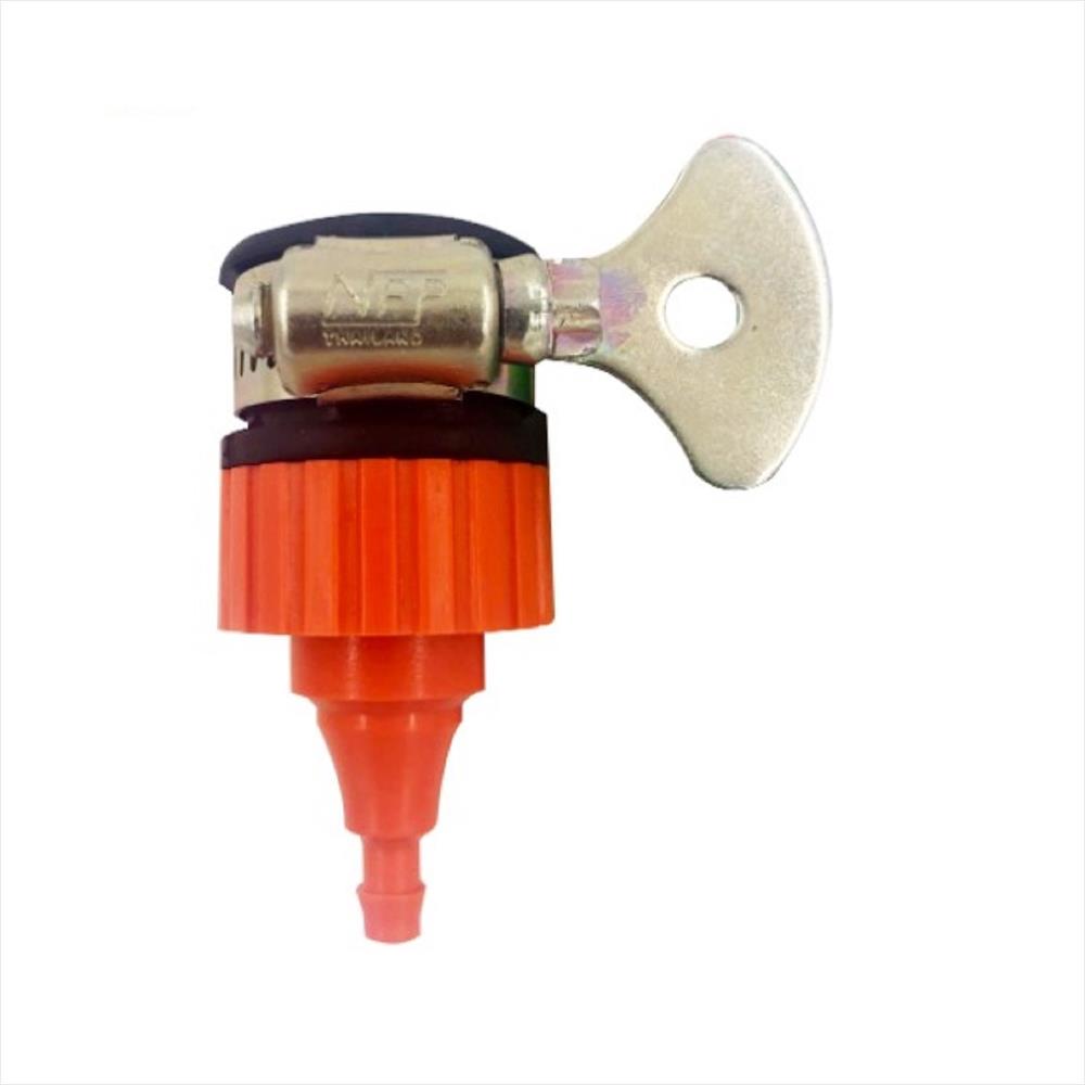 ข้อต่อก๊อกสนามไร้เกลียว 3/4 นิ้ว TOWAI สายไมโคร 5/7 มม.