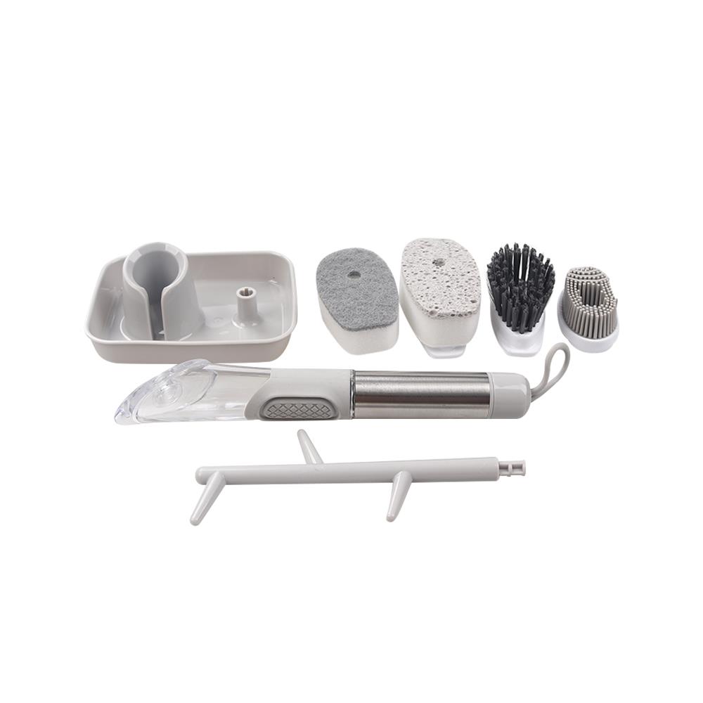 ชุดแปรงทำความสะอาด 4 IN 1 ACCO NAMI สีเทา