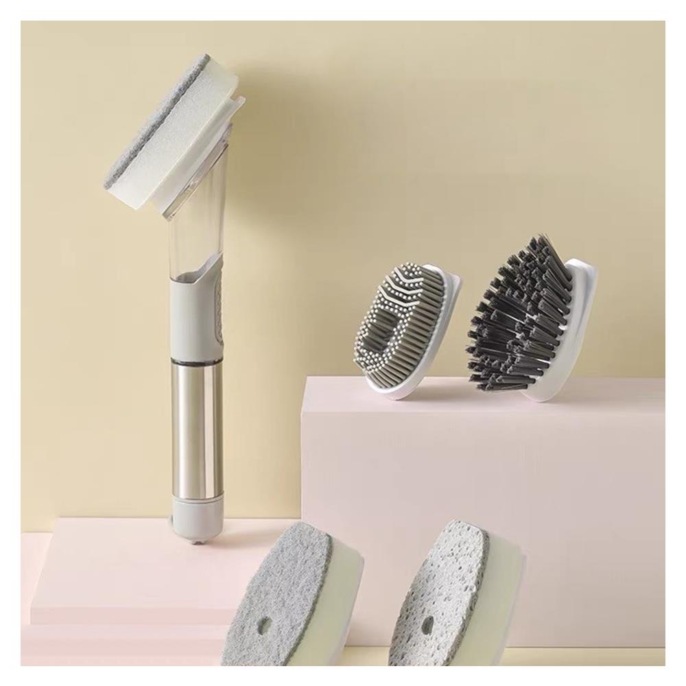 ชุดแปรงทำความสะอาด 4 IN 1 ACCO NAMI สีเทา