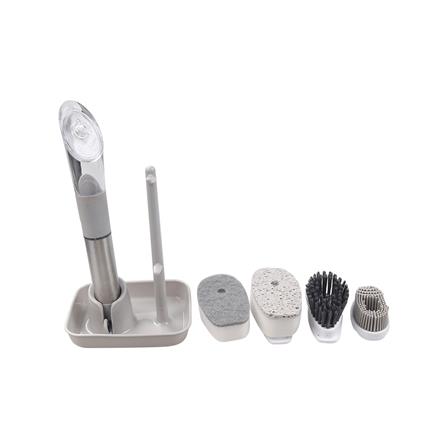 ชุดแปรงทำความสะอาด 4 IN 1 ACCO NAMI สีเทา_1