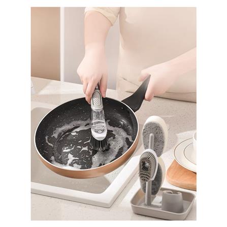 ชุดแปรงทำความสะอาด 4 IN 1 ACCO NAMI สีเทา_6