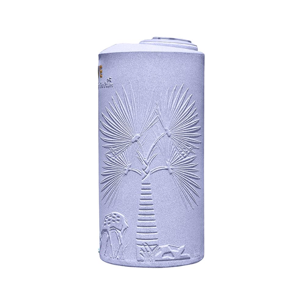 ถังเก็บน้ำ WAVE THE PALM 500 ลิตร สีม่วงขาวอมฟ้า