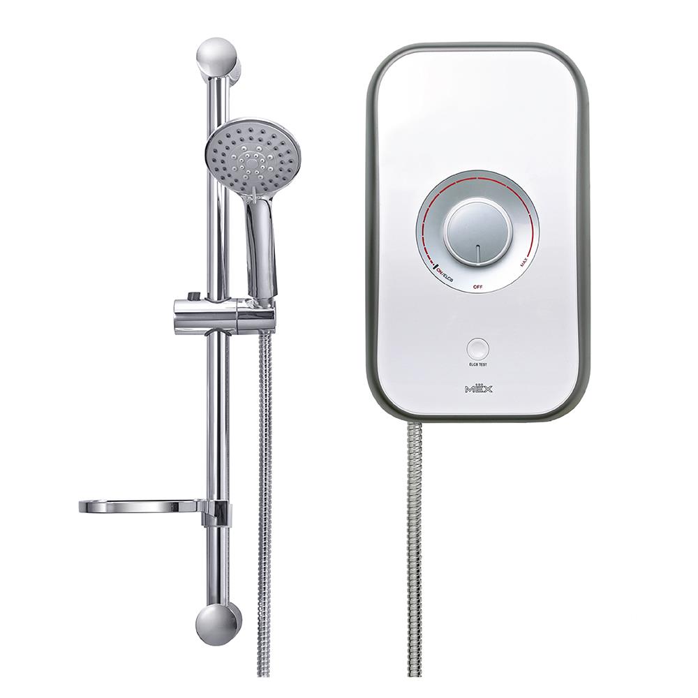 เครื่องทำน้ำอุ่น MEX CODE 5E (SA) 5100 วัตต์ สีเงิน