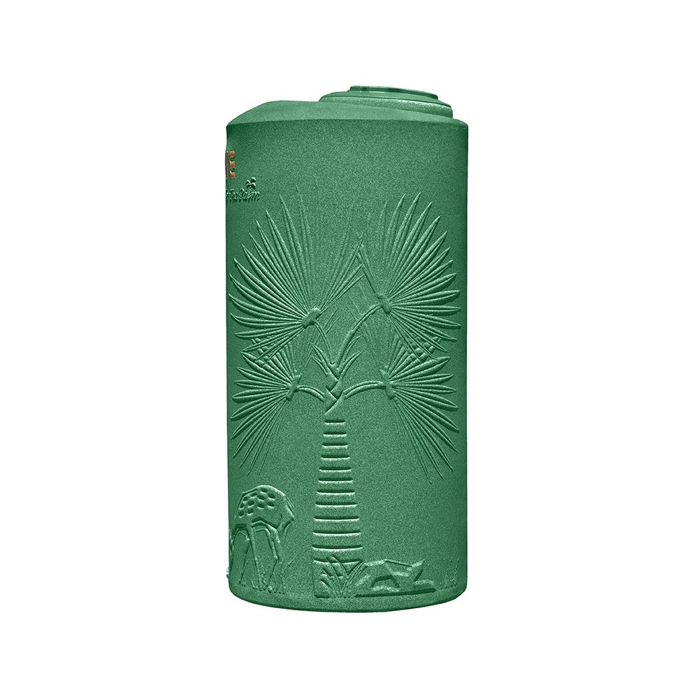 ถังเก็บน้ำ WAVE THE PALM 500 ลิตร สีเขียวทหาร