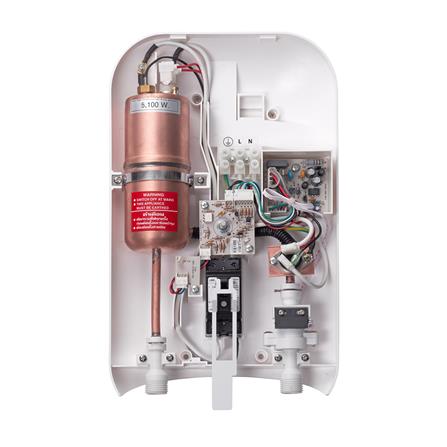 เครื่องทำน้ำอุ่น MEX CODE 5E (RCA) 5100 วัตต์ สีขาว/ทอง_1