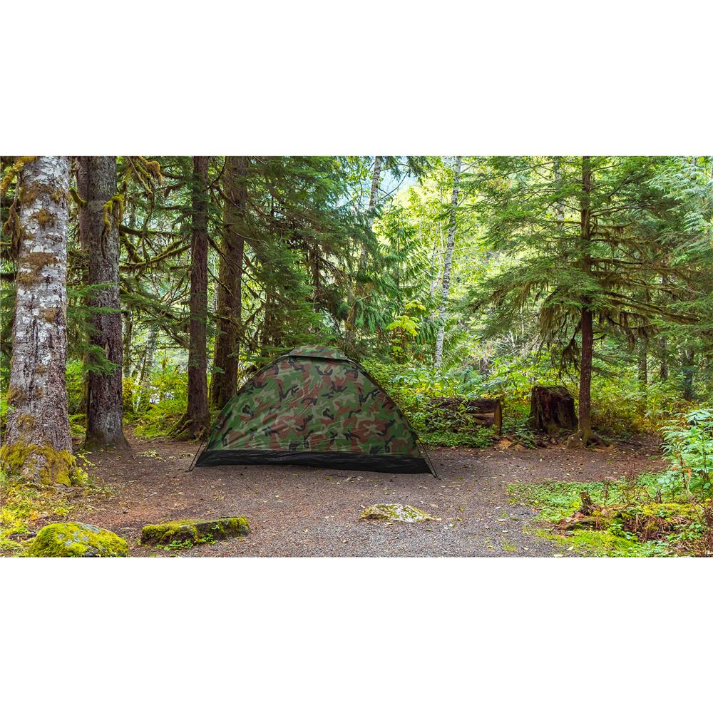 เต็นท์สำหรับ 2 คน SPRING MILITARY สีเขียว