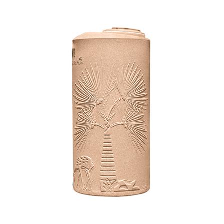 ถังเก็บน้ำ WAVE THE PALM 500 ลิตร สีทองชมพู_1