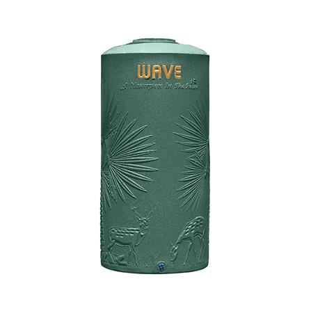ถังเก็บน้ำ WAVE THE PALM 500 ลิตร สีเขียวมรกต