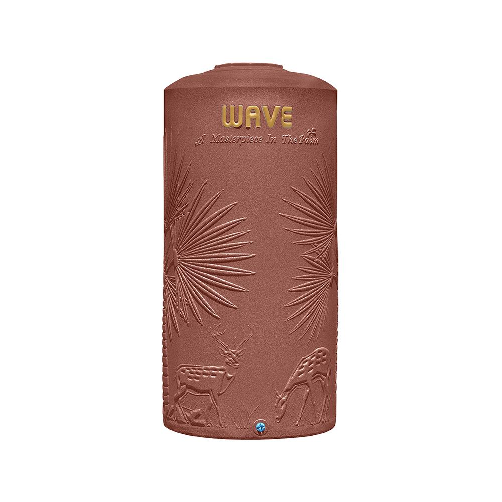 ถังเก็บน้ำ WAVE THE PALM 500 ลิตร สีแดงสยาม