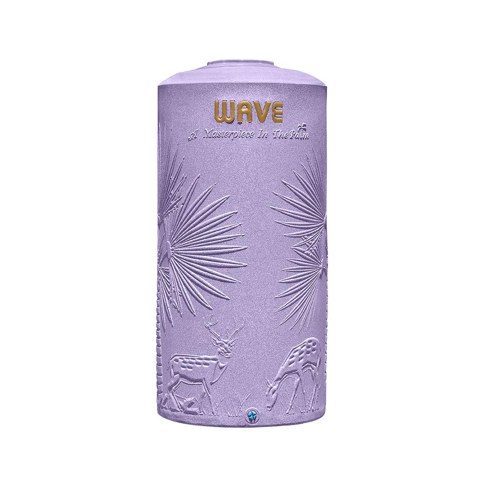 ถังเก็บน้ำ WAVE THE PALM 500 ลิตร สีปะการังม่วง