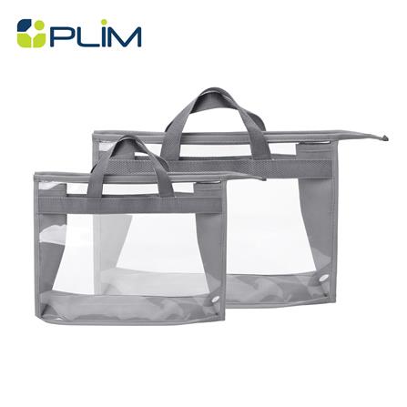 ถุงเก็บถนอมกระเป๋า PLIM SIZE S/M 2 ชิ้น สีเทา