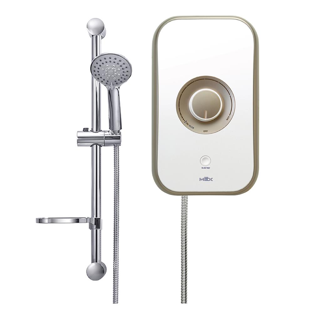 เครื่องทำน้ำอุ่น MEX CODE 5E (OA) 5100 วัตต์ สีทอง