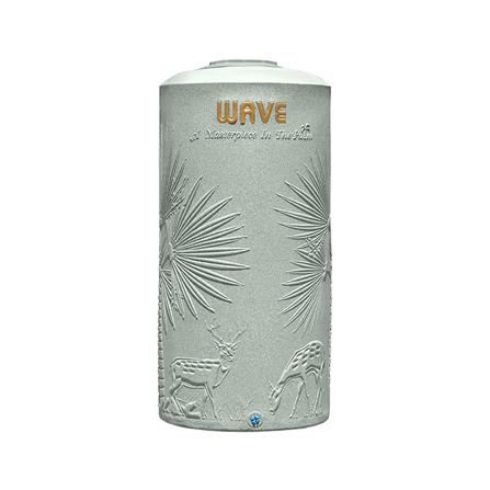 ถังเก็บน้ำ WAVE THE PALM 500 ลิตร สีหิมะเขียว
