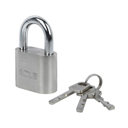 กุญแจลูกปืน AZLE 40 SV 40 มม. สีเงิน