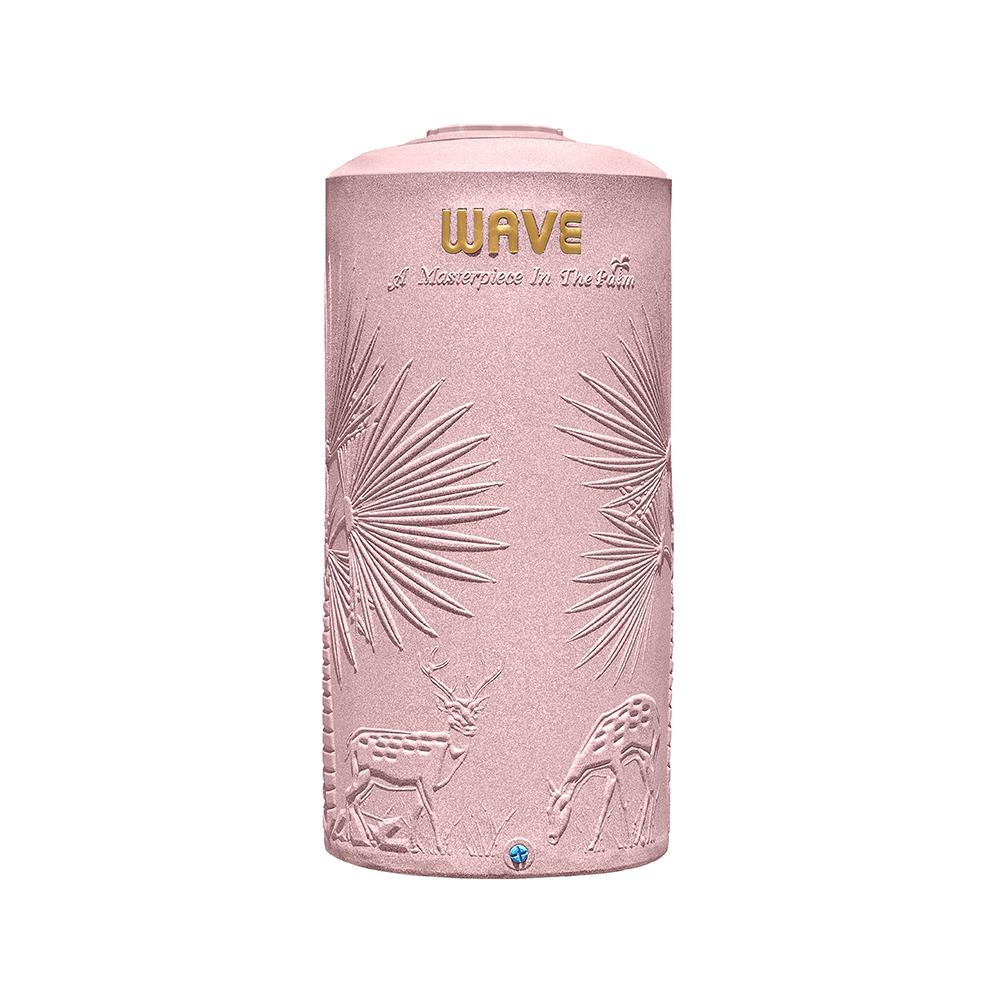 ถังเก็บน้ำ WAVE THE PALM 500 ลิตร สีปะการังส้ม