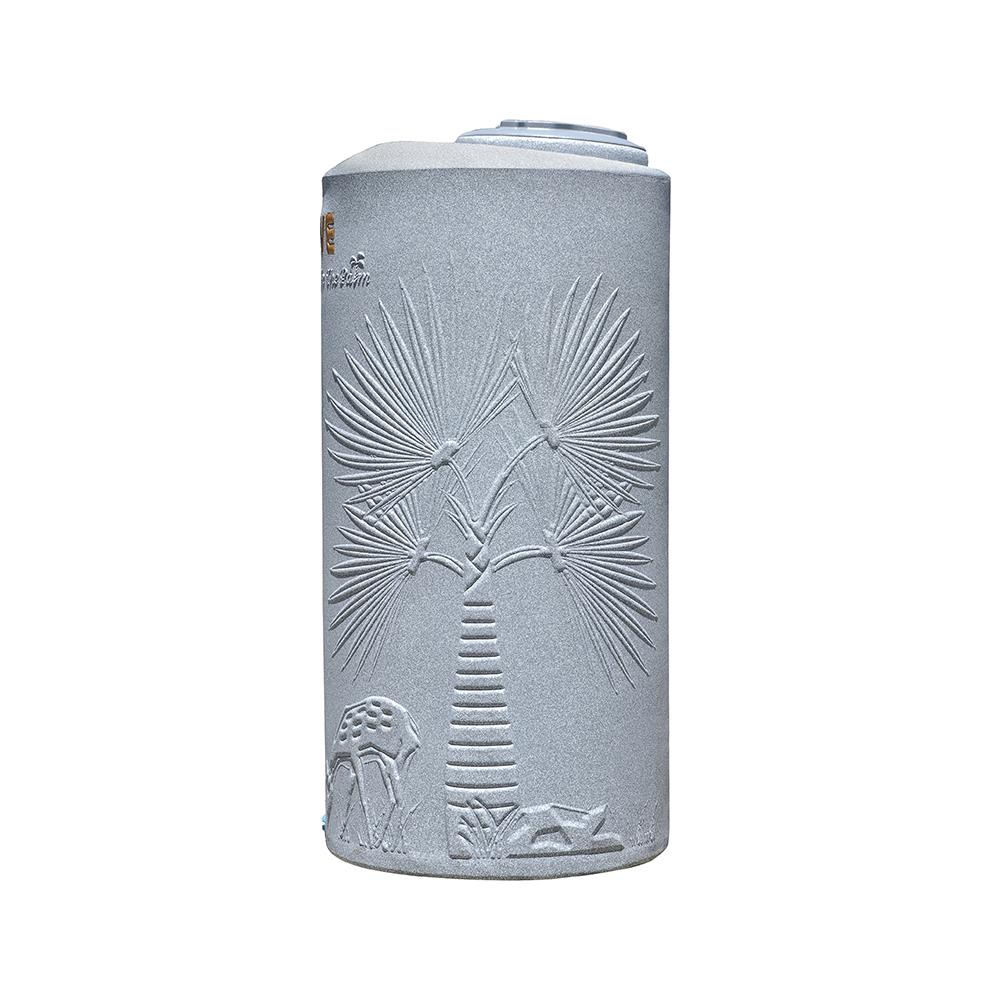 ถังเก็บน้ำ WAVE THE PALM 500 ลิตร สีเทาดำ