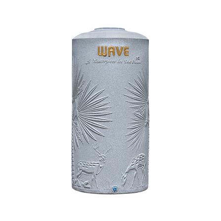 ถังเก็บน้ำ WAVE THE PALM 500 ลิตร สีเทาดำ