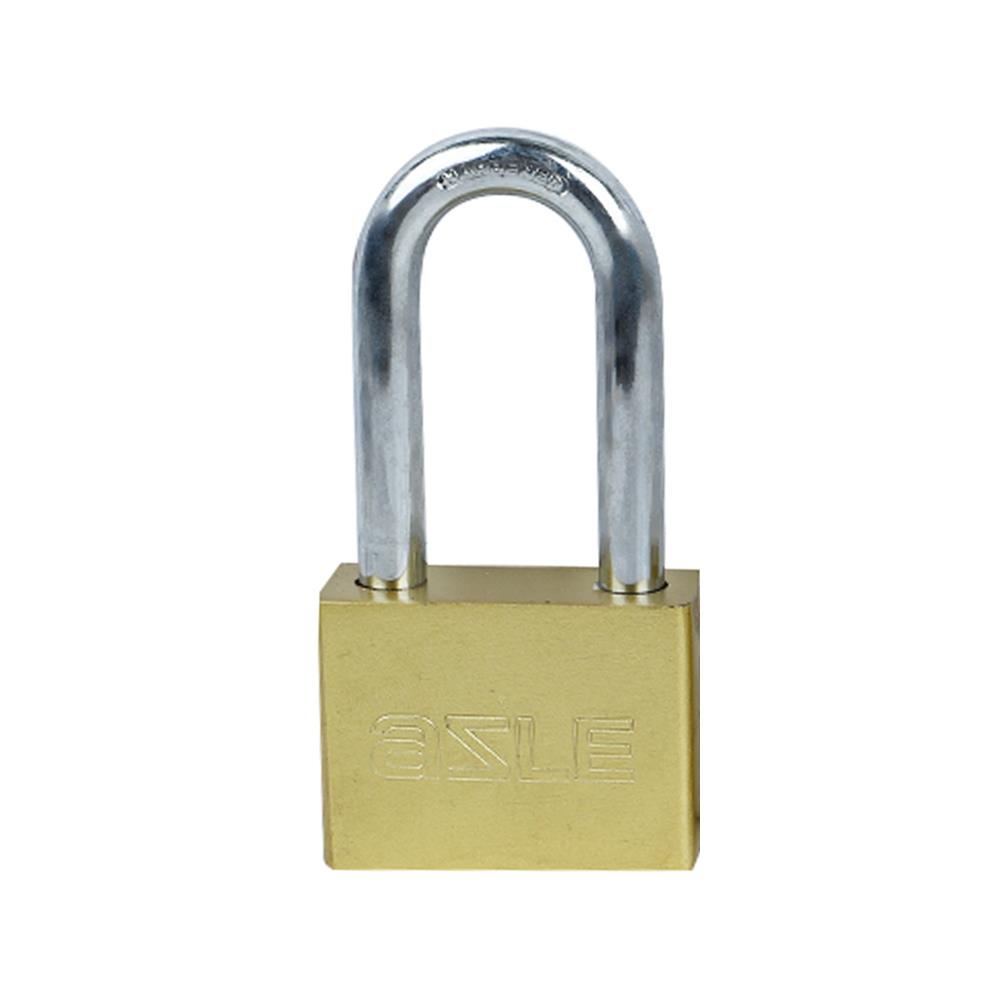 กุญแจมาสเตอร์คีย์ AZLE 50 มม. สีทองเหลืองขัดเงา (แพ็ก 4 ชิ้น)