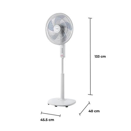 พัดลมตั้งพื้น 16 นิ้ว TOSHIBA F-ASY50TH(W) สีขาว_4