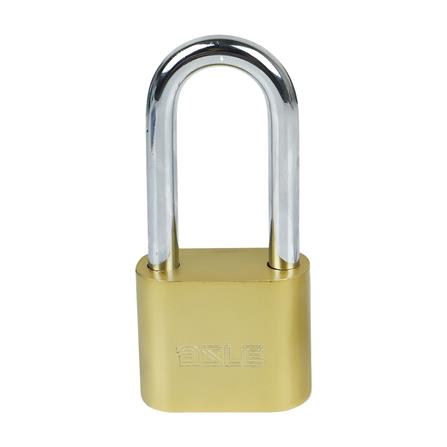 กุญแจลูกปืน AZLE 40LSB 40 มม. สีทองเหลืองขัดเงา_1